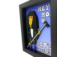 Joey Ramone 5x7 3D Art