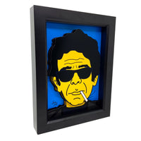 Lou Reed 5x7 3D Art