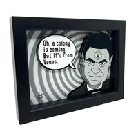 Will The Real Martian Please Standup? 5x7" 3D Art