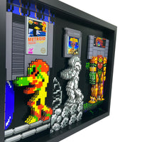 Metroid Trilogy 3D Art