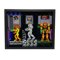Metroid Trilogy 3D Art
