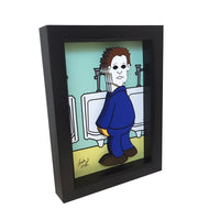 Michael Myers Bathroom 3D Art
