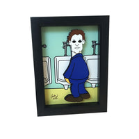 Michael Myers Bathroom 3D Art
