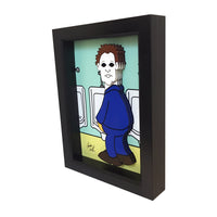 Michael Myers Bathroom 3D Art