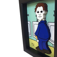 Michael Myers Bathroom 3D Art