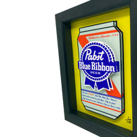 Pabst Blue Ribbon 3D Art
