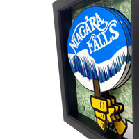 Carousel of Progress Niagara Falls Sign 3D Art