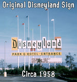 Disneyland Sign 3D Art
