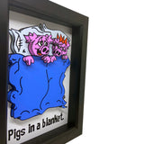 Pigs In A Blanket 3D Art
