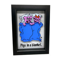 Pigs In A Blanket 3D Art