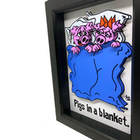 Pigs In A Blanket 3D Art