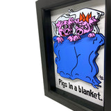 Pigs In A Blanket 3D Art