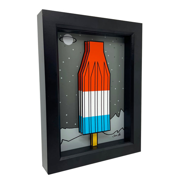 Rocket Pop 3D Art