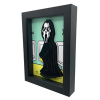 Scream Bathroom 3D Art