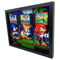 Sonic The Hedgehog Trilogy 3D Art