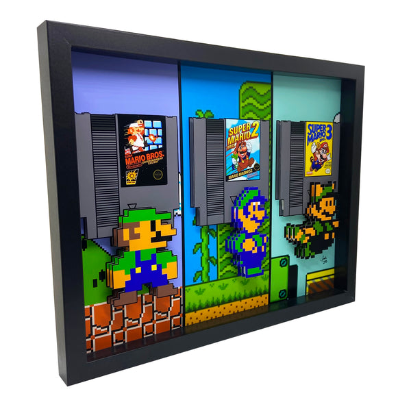 Super Mario Luigi Trilogy 3D Art