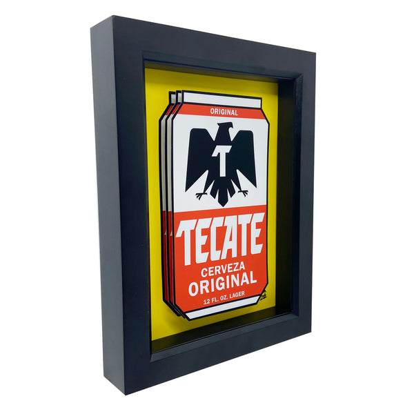 Tecate Beer Can 3D Art