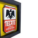 Tecate Beer Can 3D Art