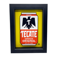 Tecate Beer Can 3D Art