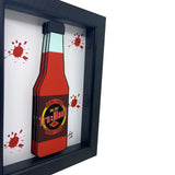 Tru Blood Bottle 3D Art