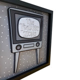 Twilight Zone TV 12x12" 3D Art