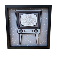 Twilight Zone TV 12x12" 3D Art