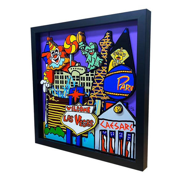 Las Vegas Strip 3D Art