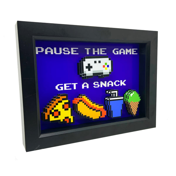 8 Bit Snacks 3D Art