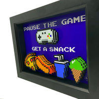 8 Bit Snacks 3D Art