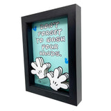 Cartoon Gloves Wash Your Hands 3D Art