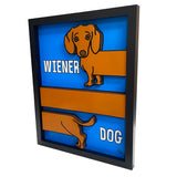 Wiener Dog 3D Art
