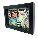 Xray Specs Comic Book Ad 3D Art